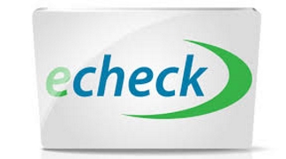 ACH e check payment